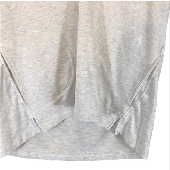 Athleta Studio Split Neck Hoodie Hooded Sweatshirt - Picture 4 of 14